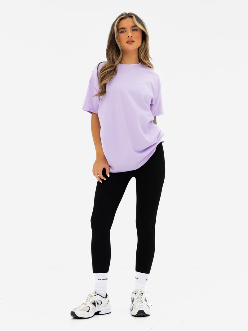 Georgia Oversized T-Shirt - Lila
