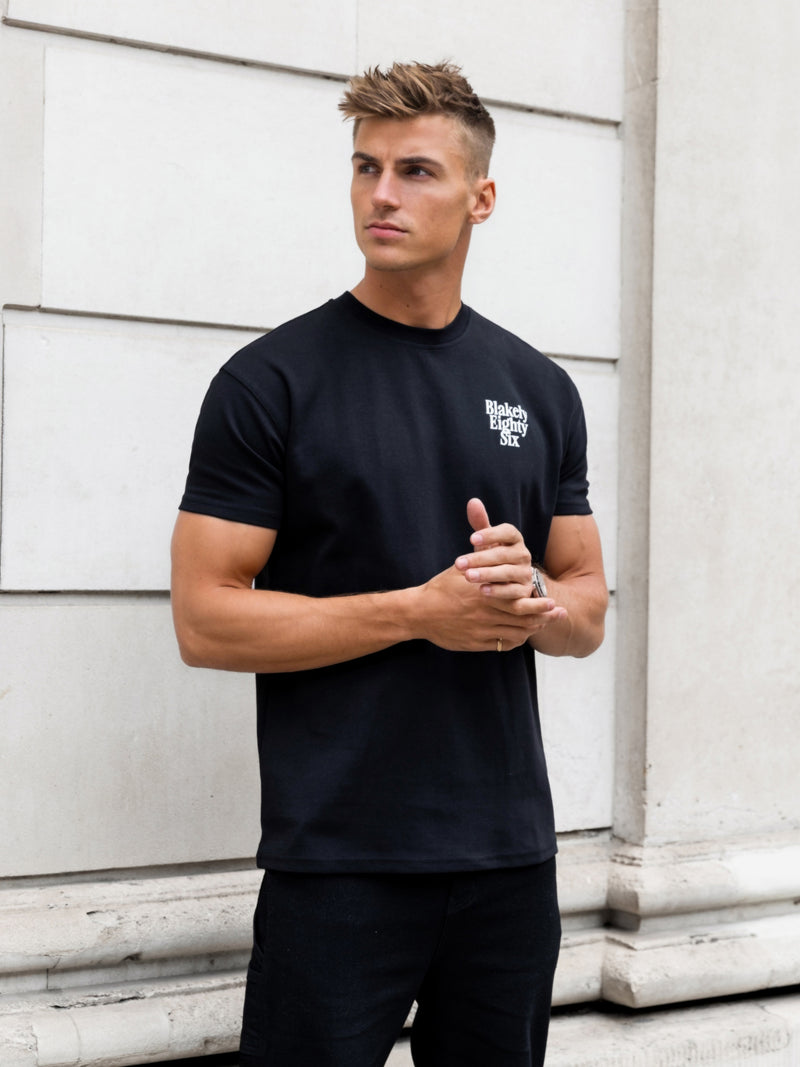 Luke Relaxed T-Shirt - Black