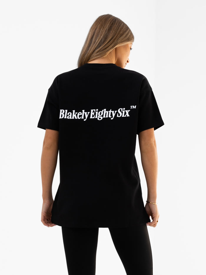 Romi Oversized T-Shirt - Black