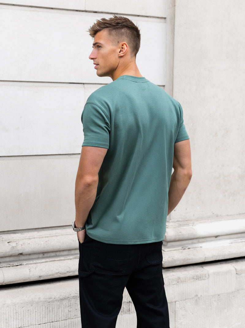 Marlo Relaxed T-Shirt - Vintage Green