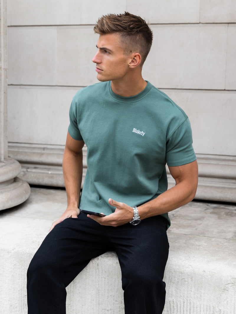 Marlo Relaxed T-Shirt - Vintage Green