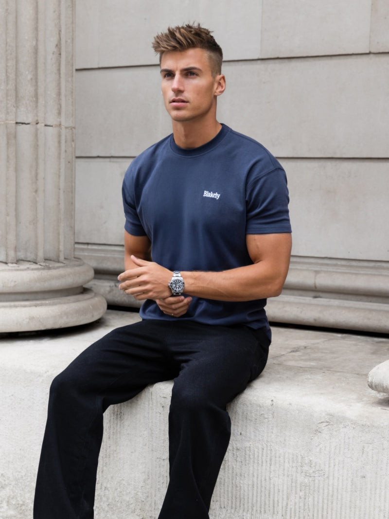 Marlo Relaxed T-Shirt - True Navy