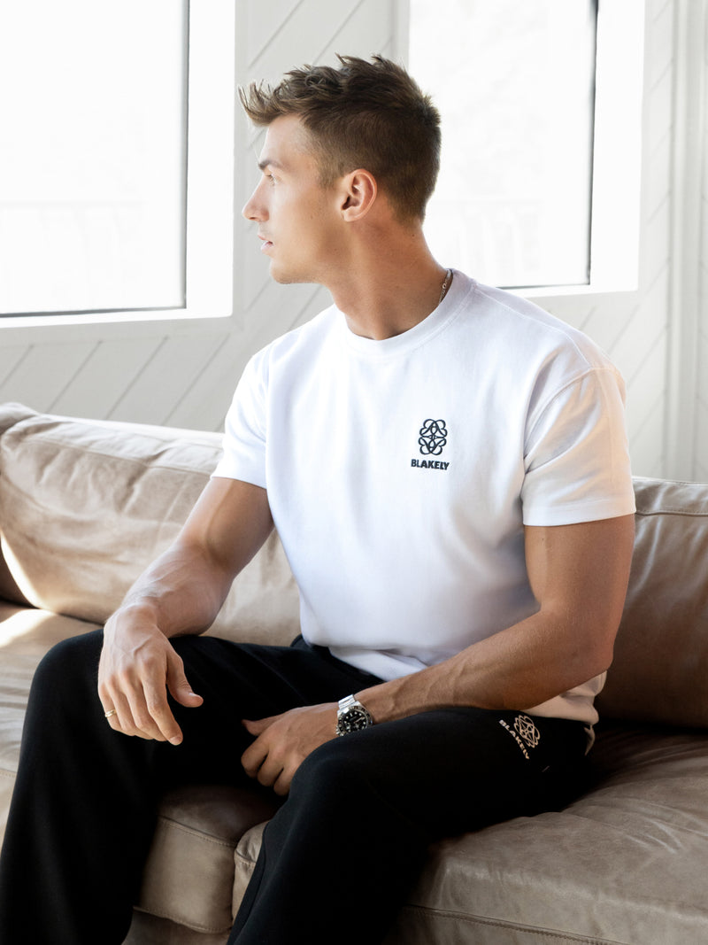 Mateo Relaxed T-Shirt - Strahlendes Weiß