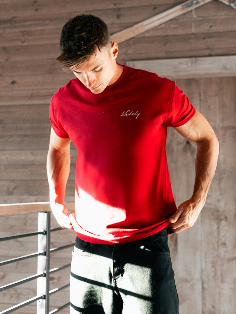 Sonny Relaxed T-Shirt - Red