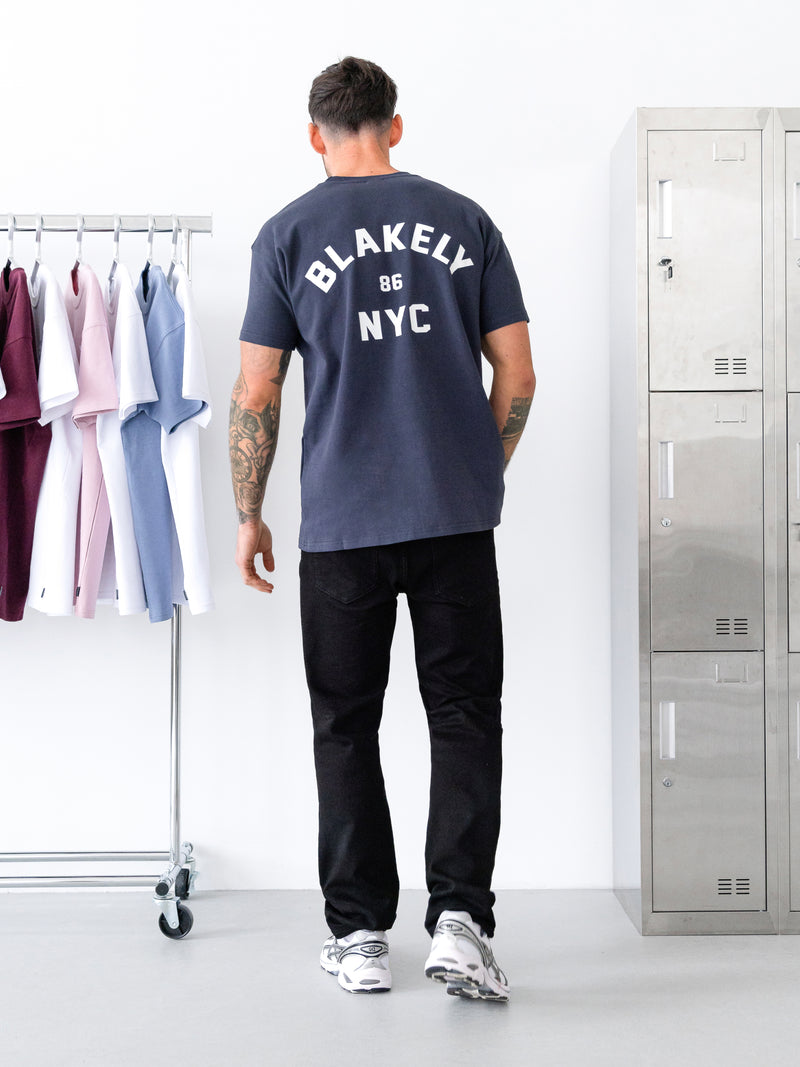 NYC Relaxed T-Shirt - True Navy