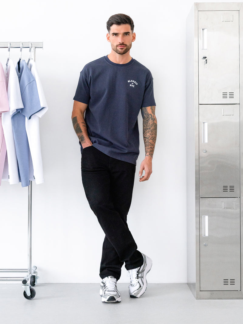 NYC Relaxed T-Shirt - True Navy