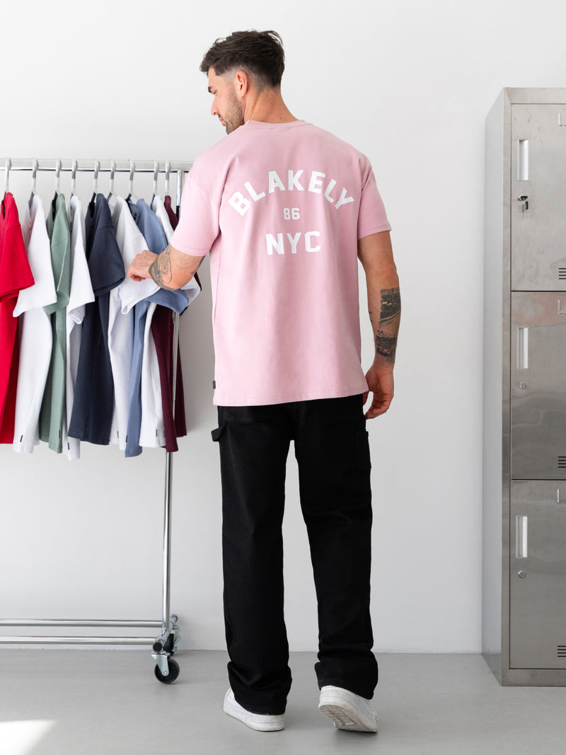 NYC Relaxed T-Shirt - Roze