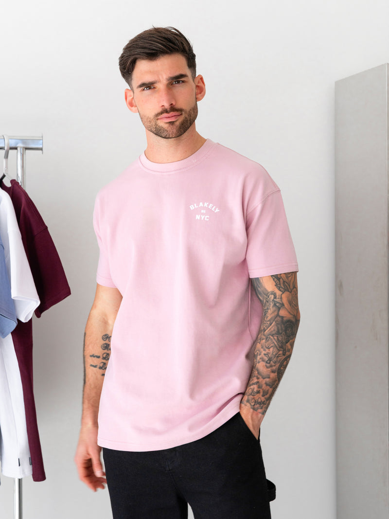 NYC Relaxed T-Shirt - Roze