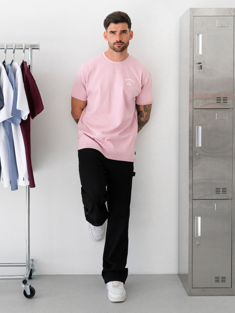 NYC Relaxed T-Shirt - Roze
