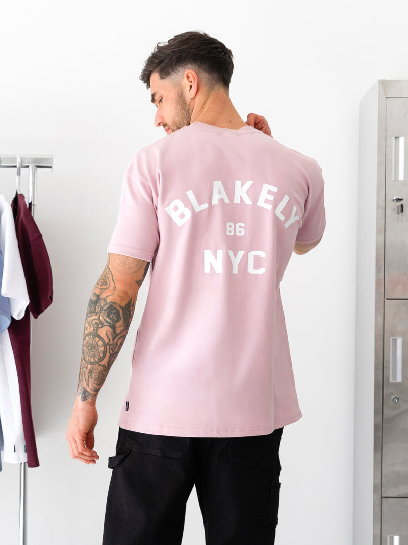 NYC Relaxed T-Shirt - Roze