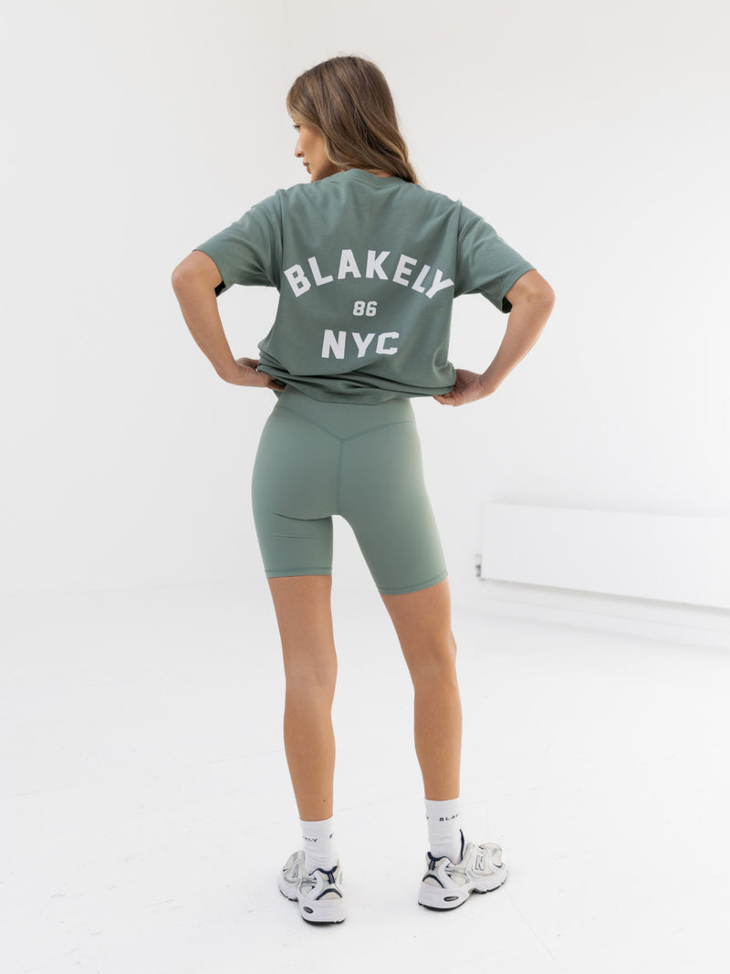 NYC Oversized T-Shirt - Sage Green