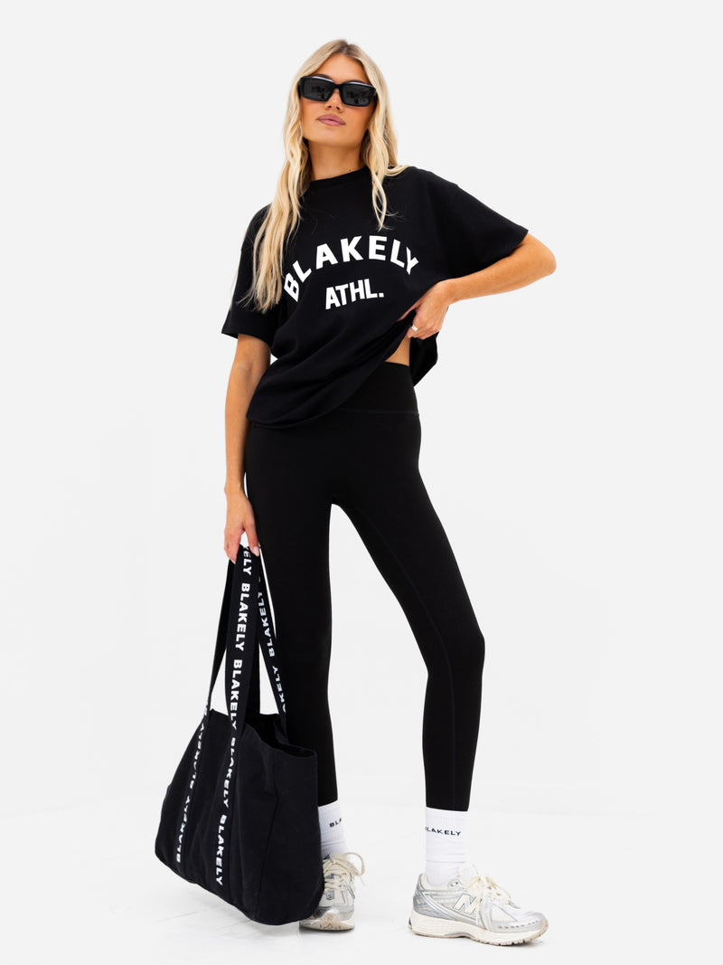 Joah Oversized T-Shirt - Black