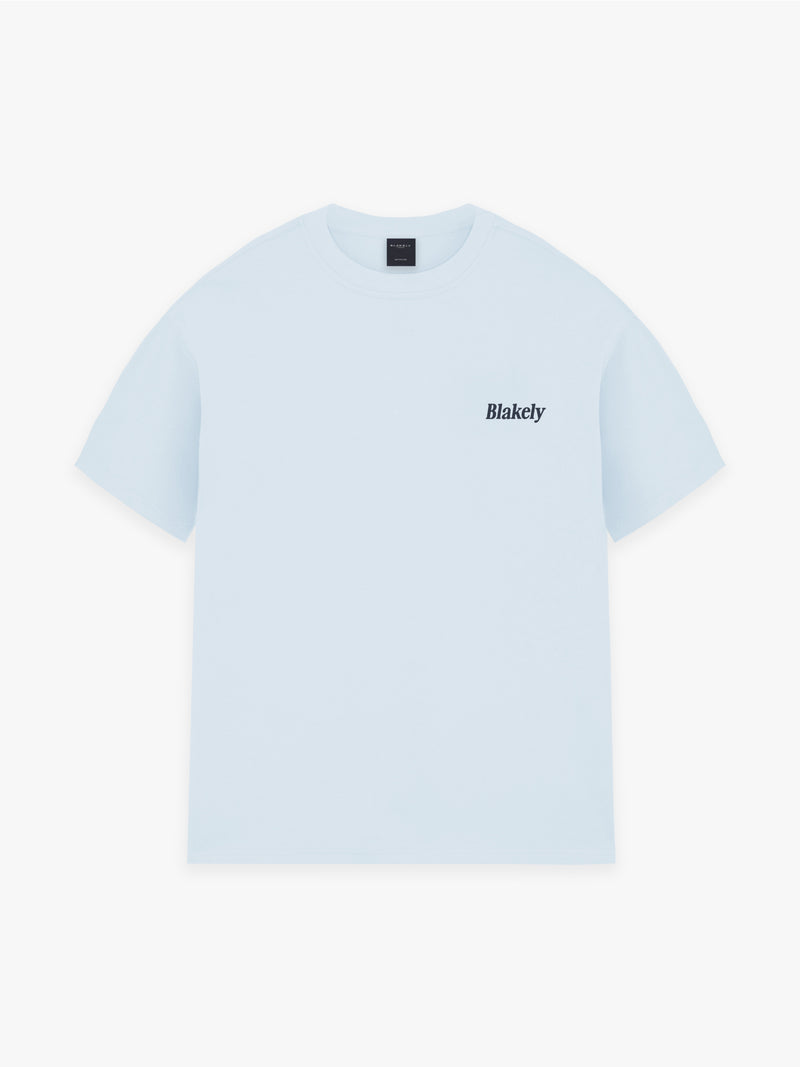 Halden Relaxed T-Shirt - Soft Blue