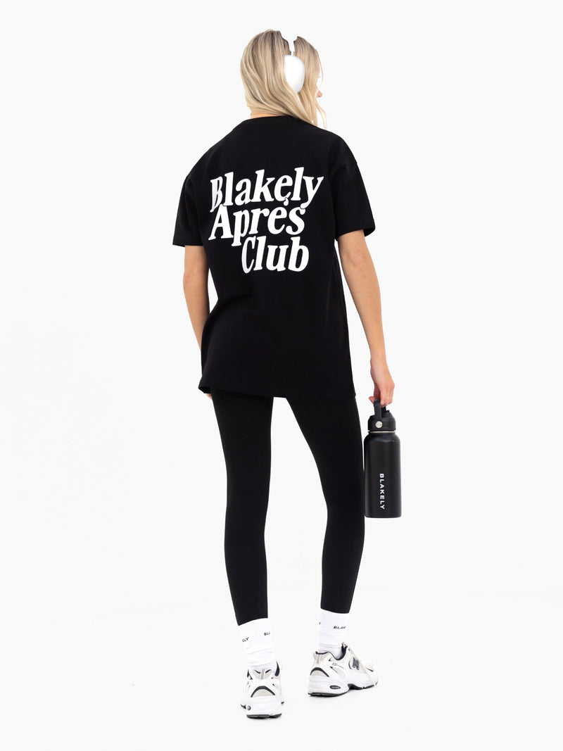 Saskia Oversized T-Shirt - Black