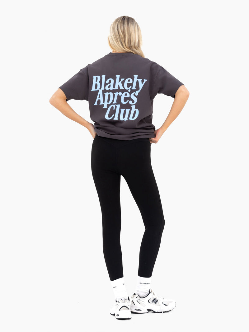 Saskia Oversized T-Shirt - Graphite