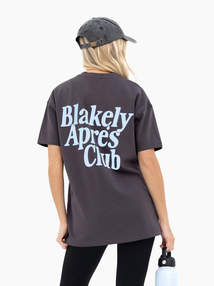 Saskia Oversized T-Shirt - Graphite