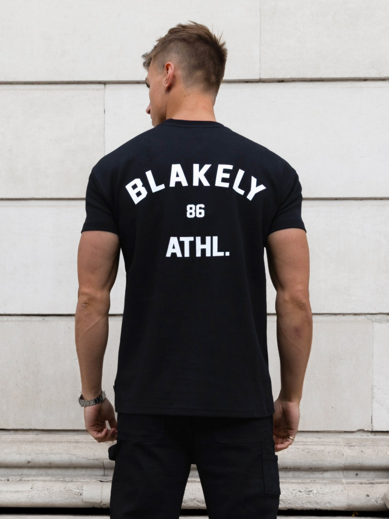 Niko Relaxed T-Shirt - Schwarz