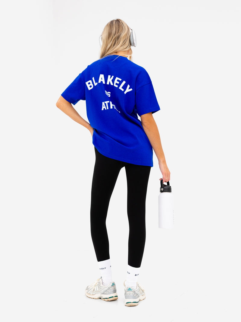 Hallie Oversized T-Shirt - Kobaltblau