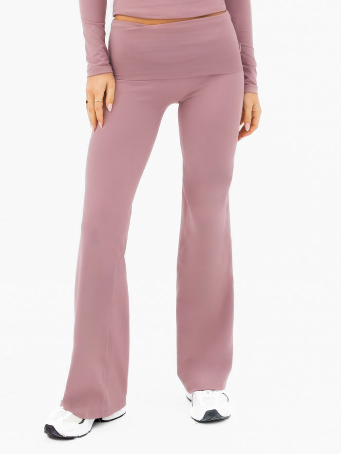 Ultimate Soft Lifestyle Flares - Dusty Pink
