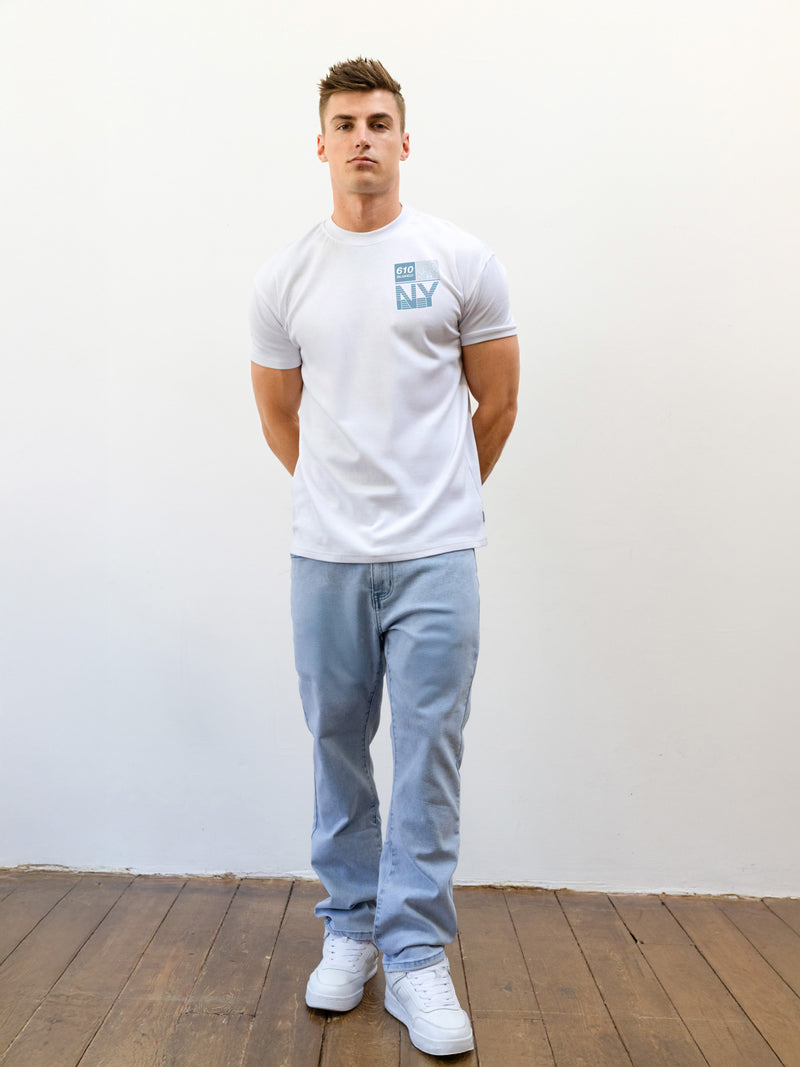 Brooklyn 610 Relaxed T-Shirt - White