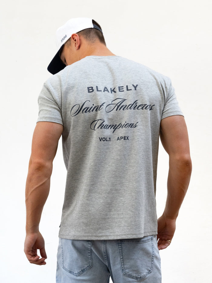Champions Legacy Relaxed T-Shirt - Marl Grey
