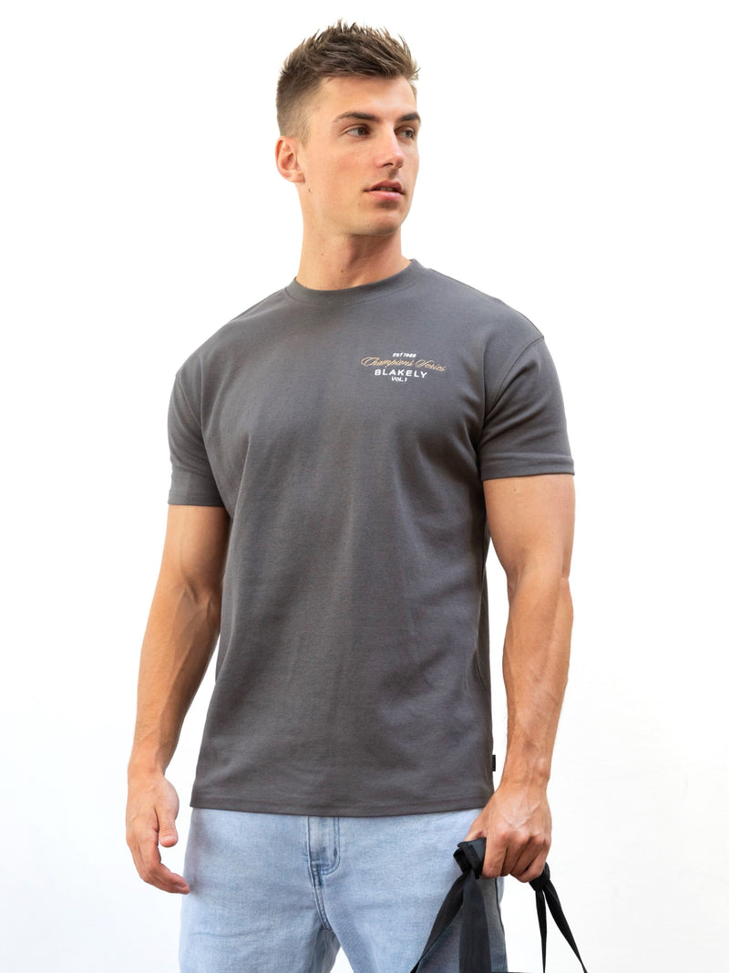 Legacy Relaxed T-Shirt - Charcoal