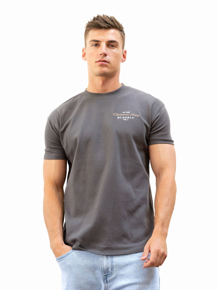 Legacy Relaxed T-Shirt - Charcoal