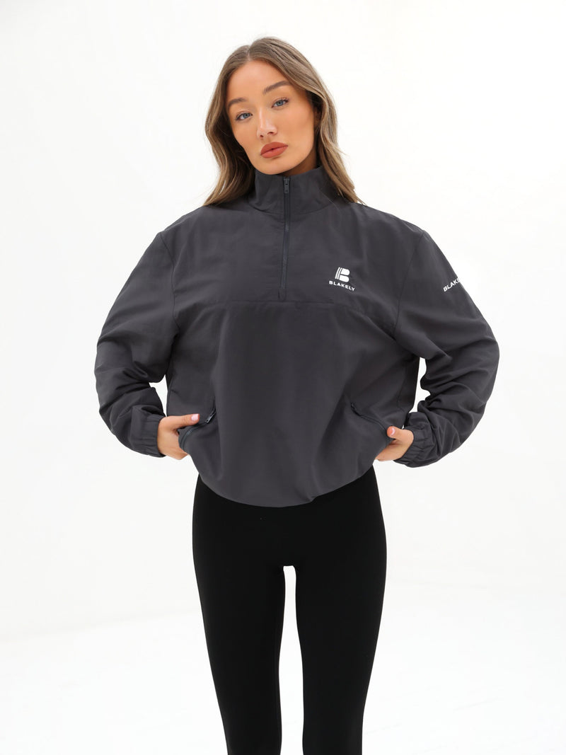 Apex Tech 1/4 Zip Jumper - Holzkohle