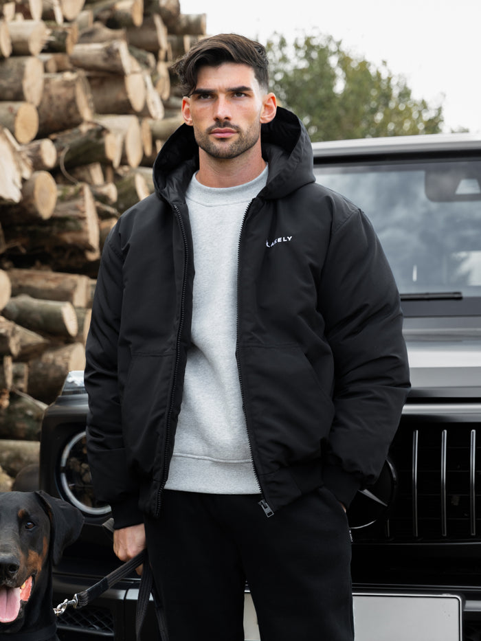 Layton Hooded Jacket - Noire