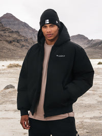 Layton Hooded Jacket - Black