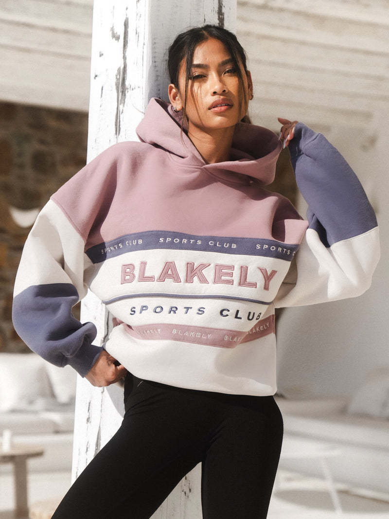 Alpine Sports Oversized Hoodie - Dusty Pink