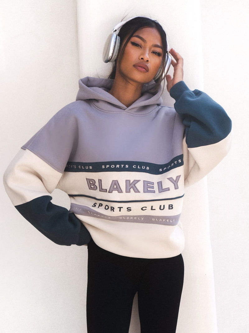 Alpine Sports Oversized Hoodie - Pale Lilac