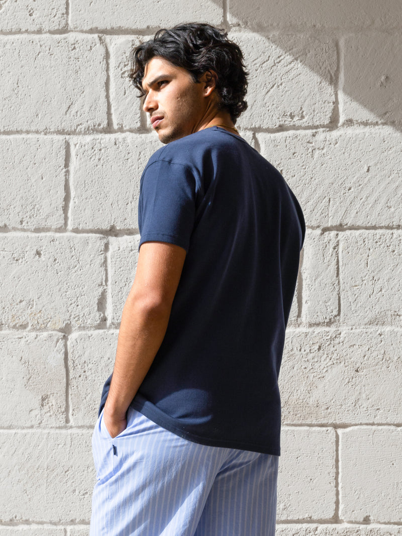 Conrad Relaxed Anchor T-Shirt - Echte Marine