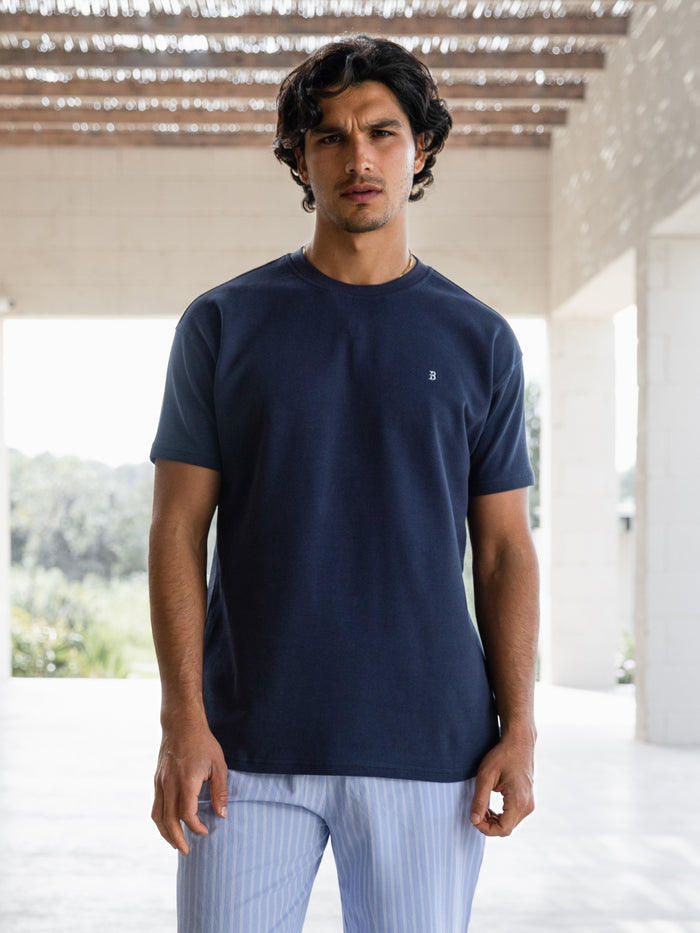 Conrad Relaxed Anchor T-Shirt - Echte Marine