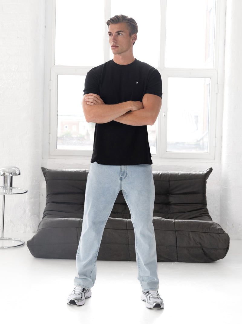 Conrad Relaxed Anchor T-Shirt - Noire