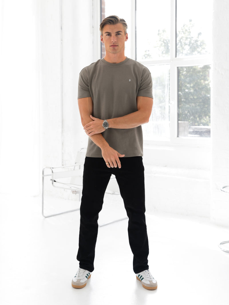 Conrad Relaxed Anchor T-Shirt - Safarigroen