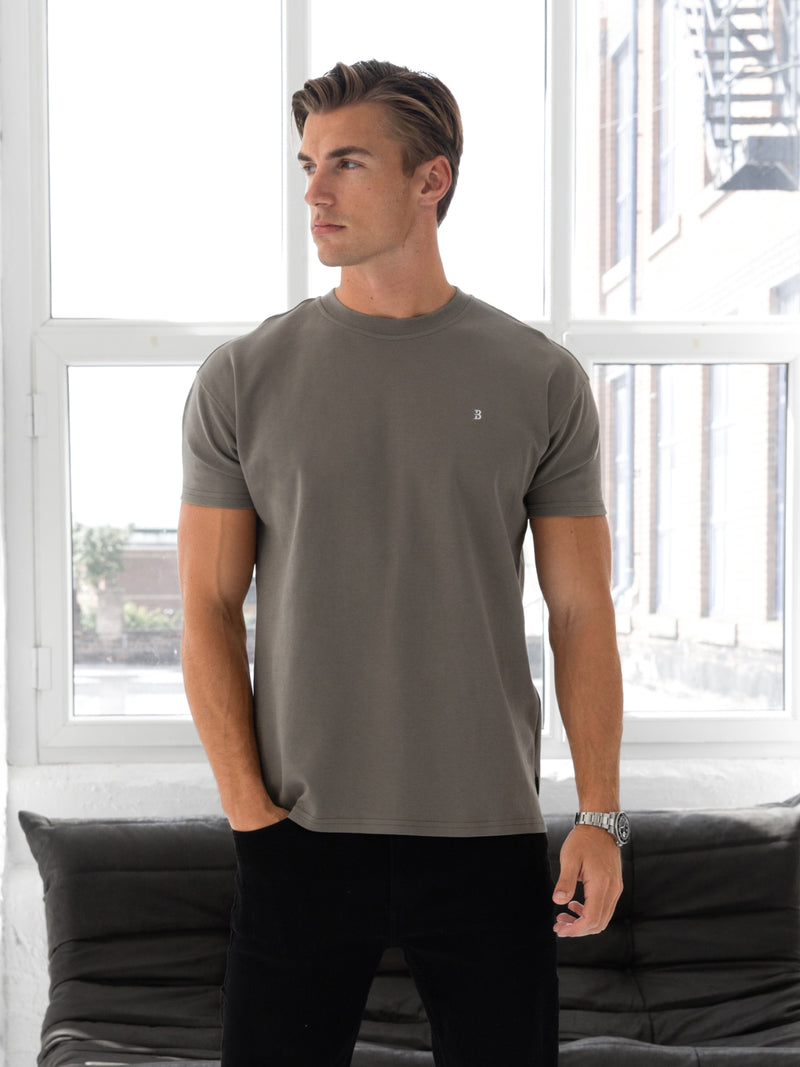 Conrad Relaxed Anchor T-Shirt - Safarigroen