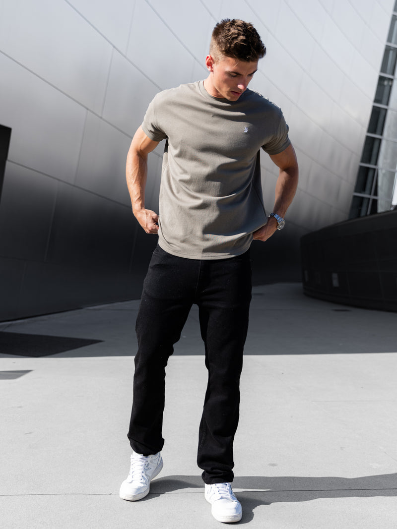 Conrad Relaxed Anchor T-Shirt - Safari Green