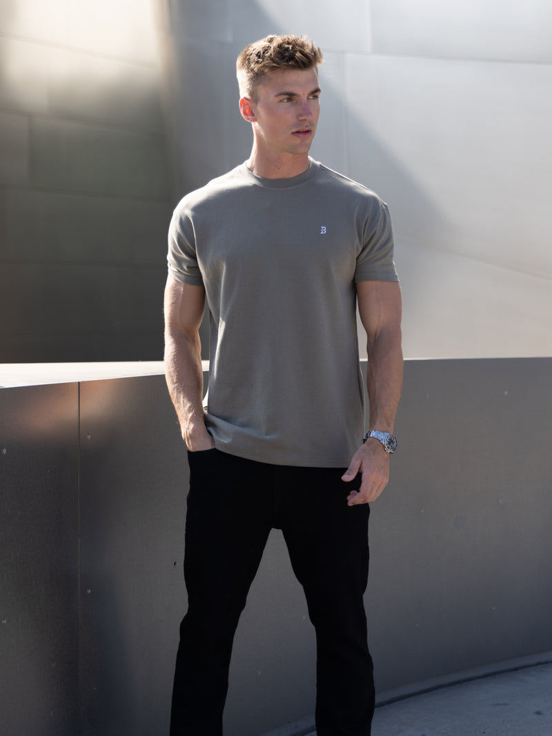 Conrad Relaxed Anchor T-Shirt - Safari Green