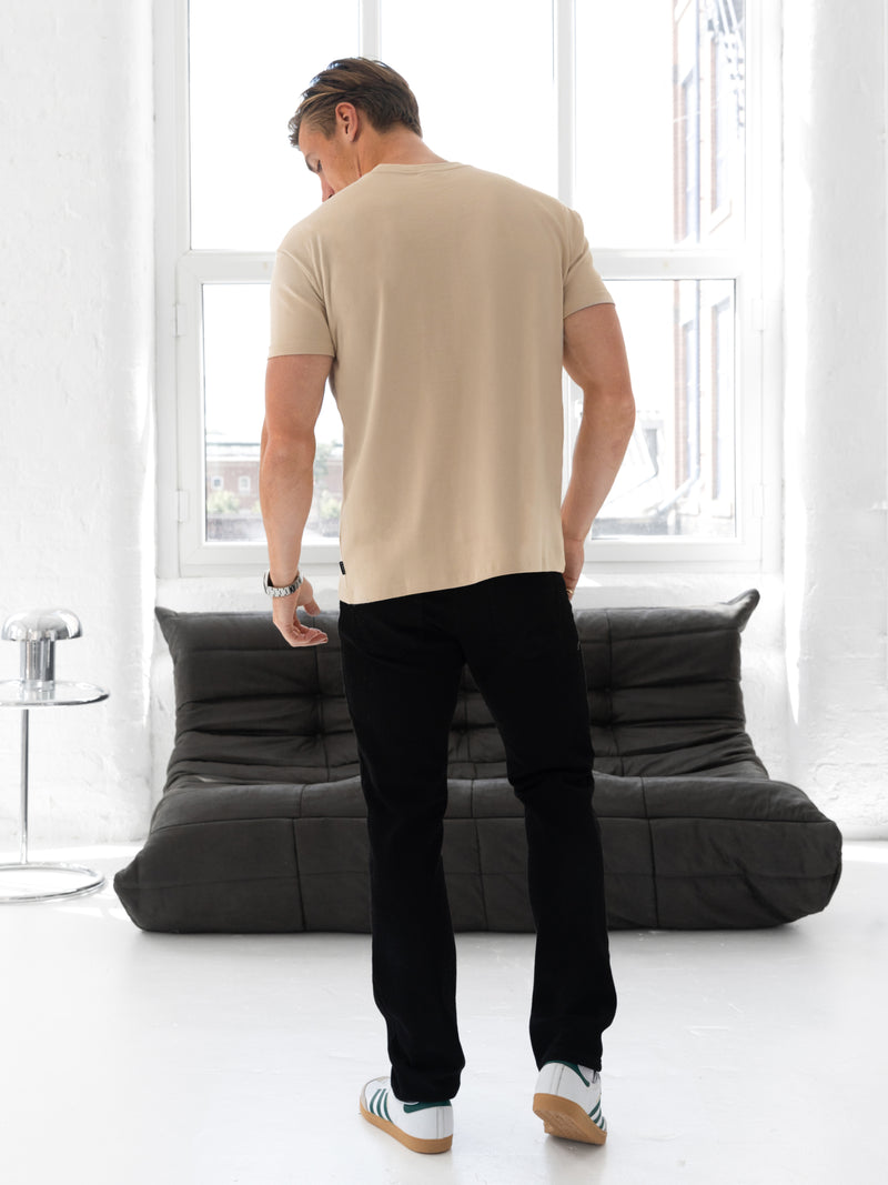 Conrad Relaxed Anchor T-Shirt - Sanfte Bräune