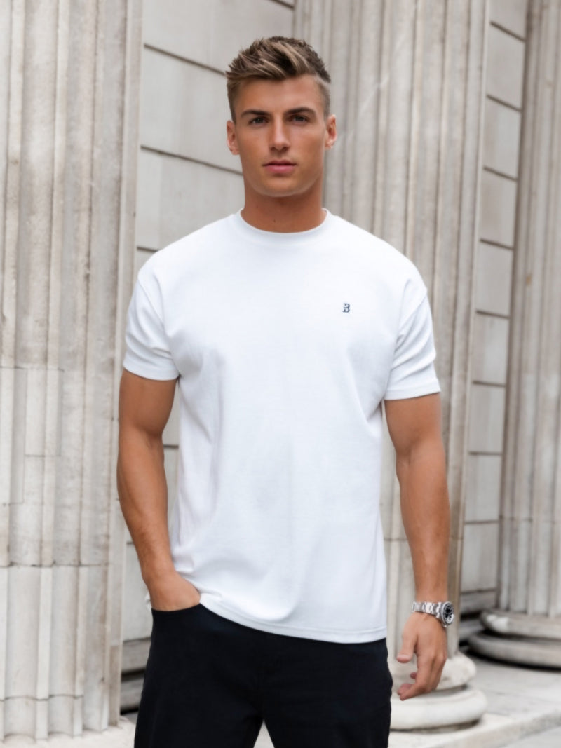 Conrad Relaxed Anchor T-Shirt - Weiß