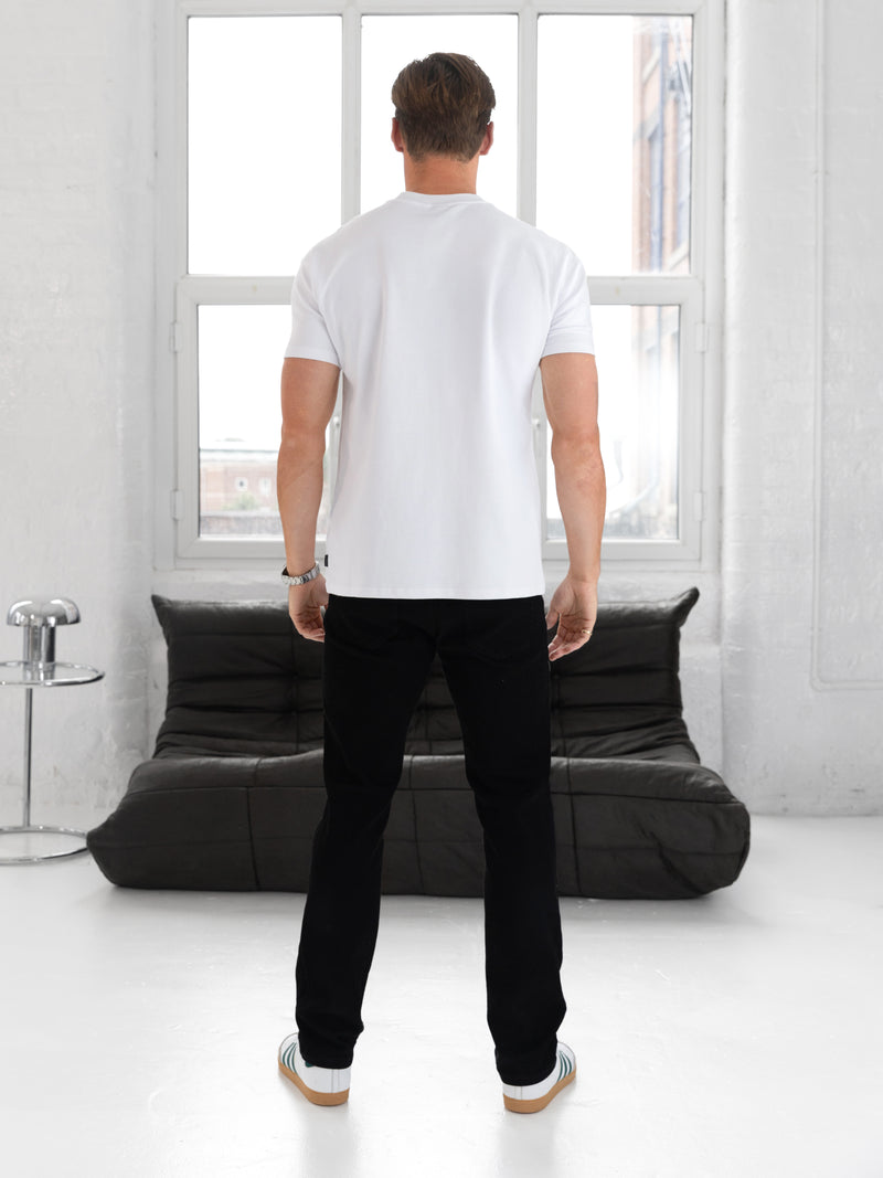Conrad Relaxed Anchor T-Shirt - Blanche