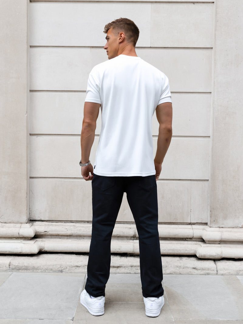 Conrad Relaxed Anchor T-Shirt - Weiß