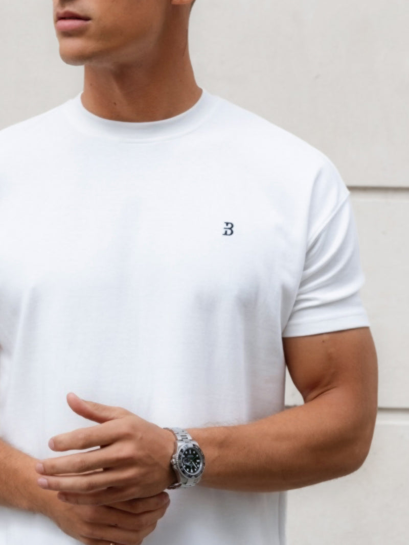 Conrad Relaxed Anchor T-Shirt - Weiß