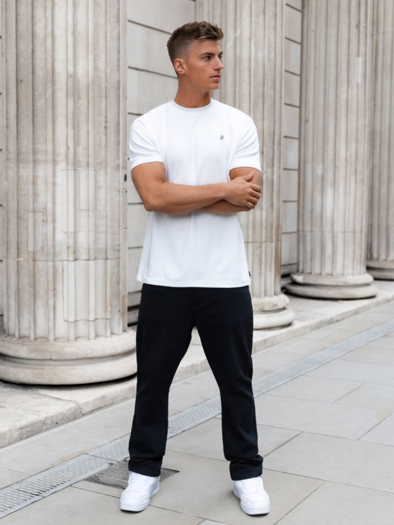 Conrad Relaxed Anchor T-Shirt - Weiß