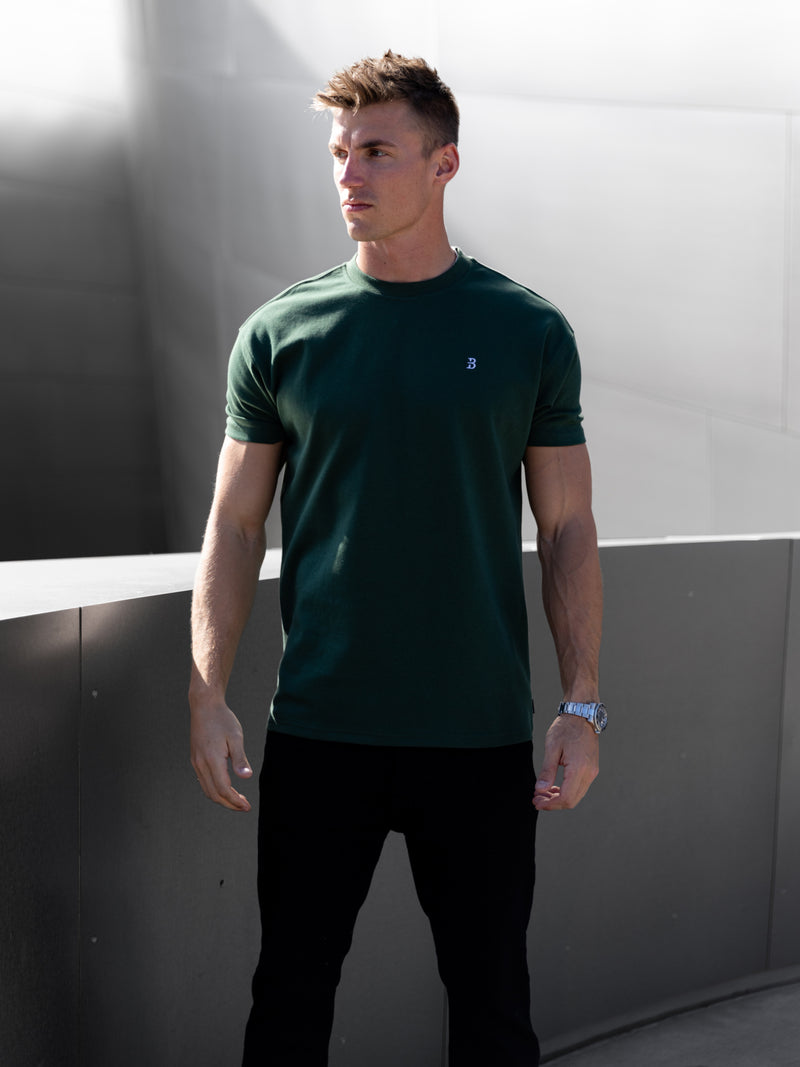 Conrad Relaxed Anchor T-Shirt - Dark Green