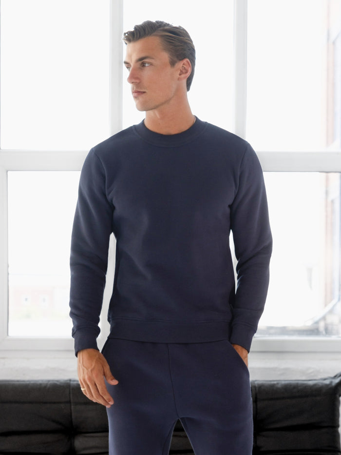 Blakely Basic Regular Fit Jumper - Echte Marine
