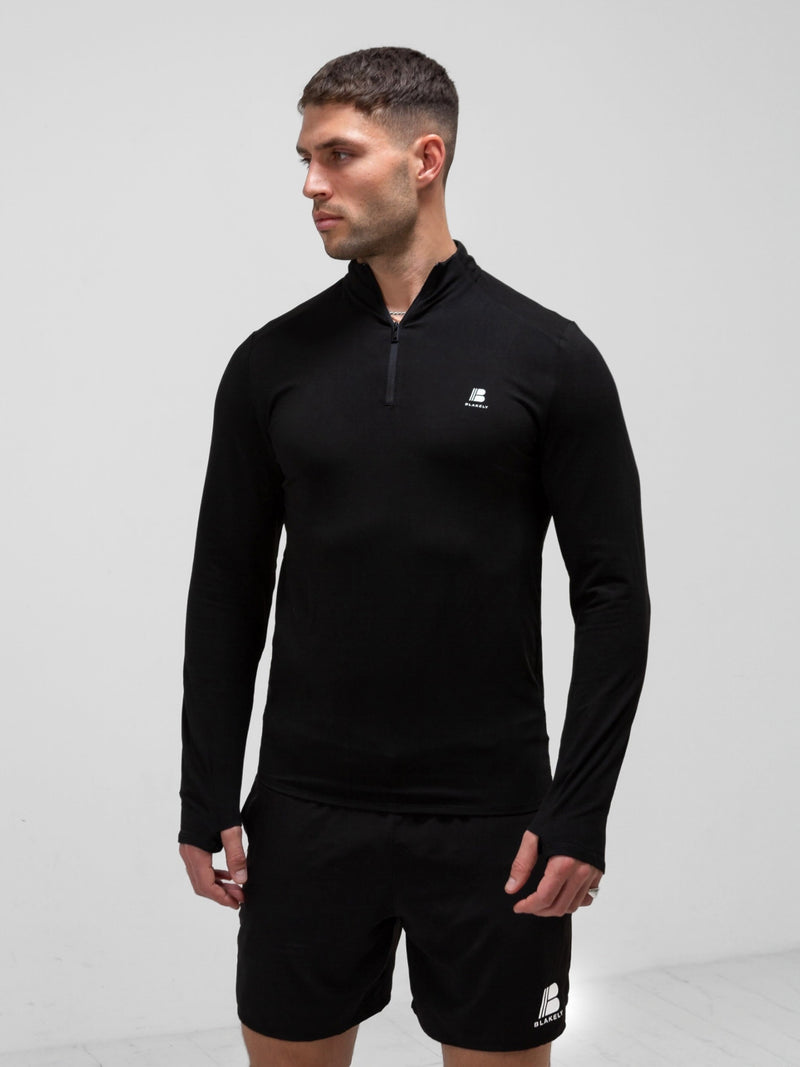 Apex Tech 1/4 Zip Top - Black