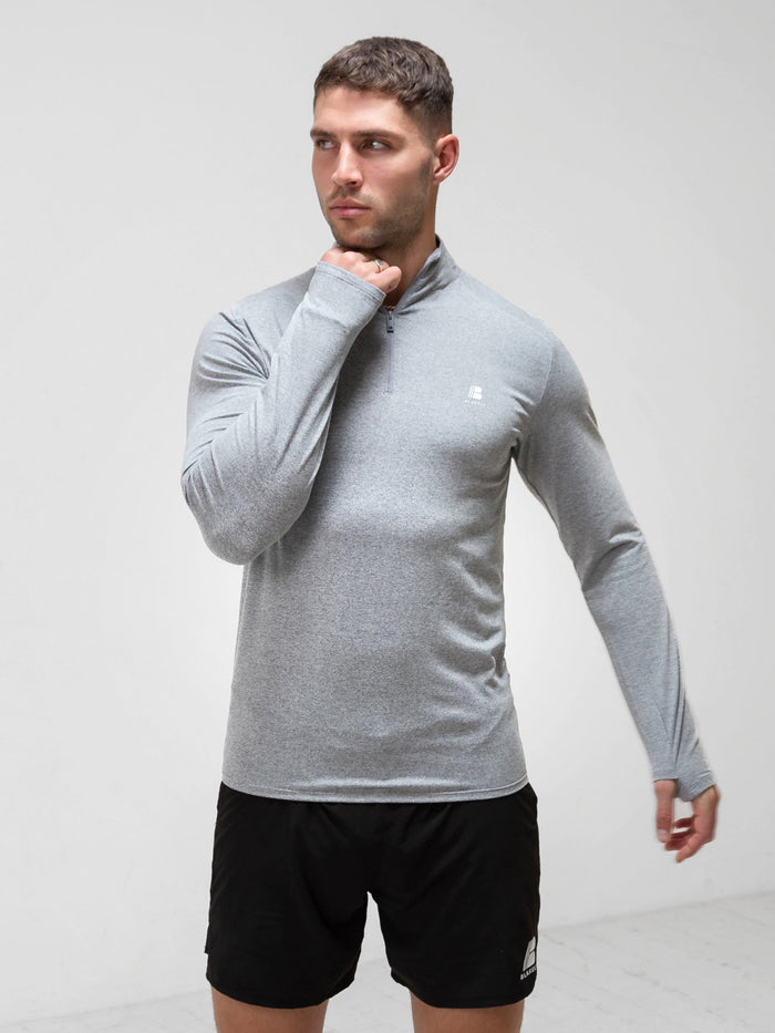 Apex Tech 1/4 Zip Top - Grey