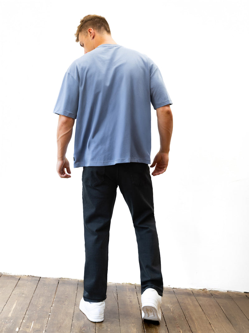 Apex 610 Unfitted T-Shirt - Dusty Blue